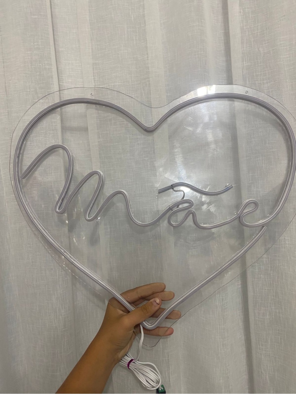 Led Mãe Maior  - Balões decor