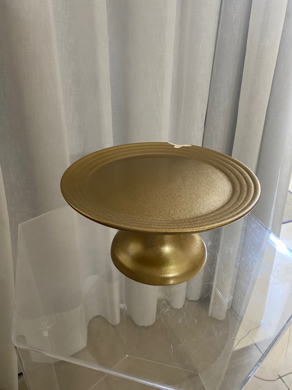 Bandeja Media Dourada  - Balões decor