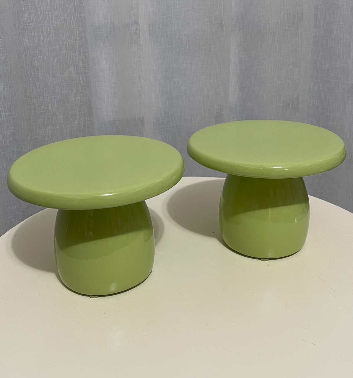 Boleira Pequena Verde Limão de Cêramica  - Balões decor
