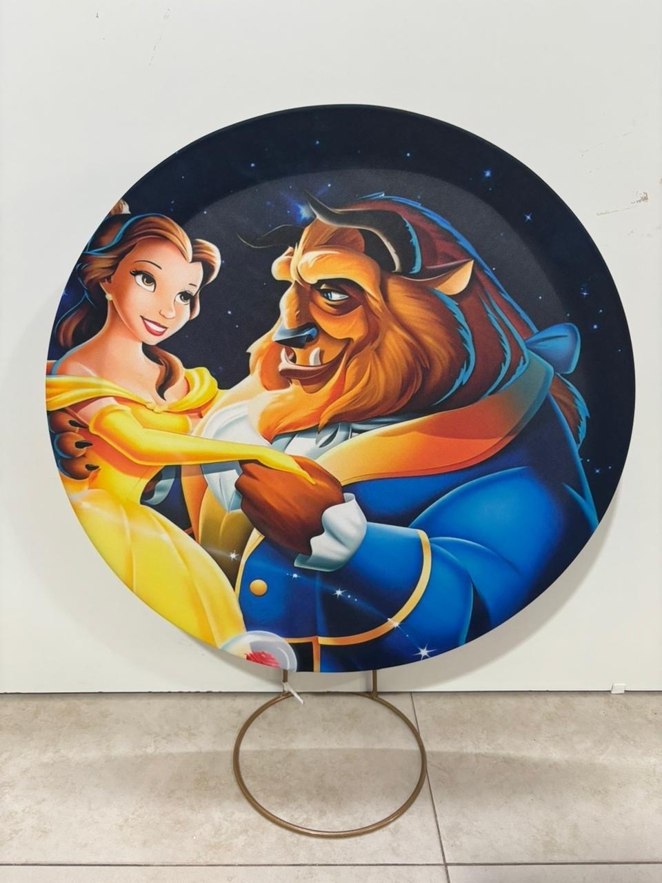 Painel A Bela E A Fera2 - Balões decor