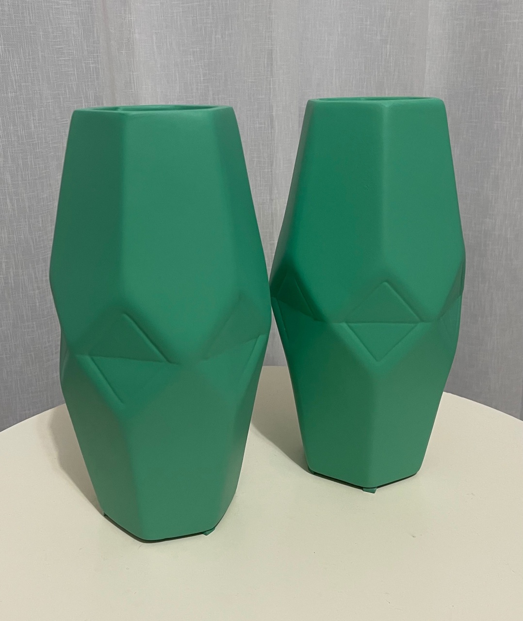 Jarro Diamante Verde Agua de Cêramica  - Balões decor
