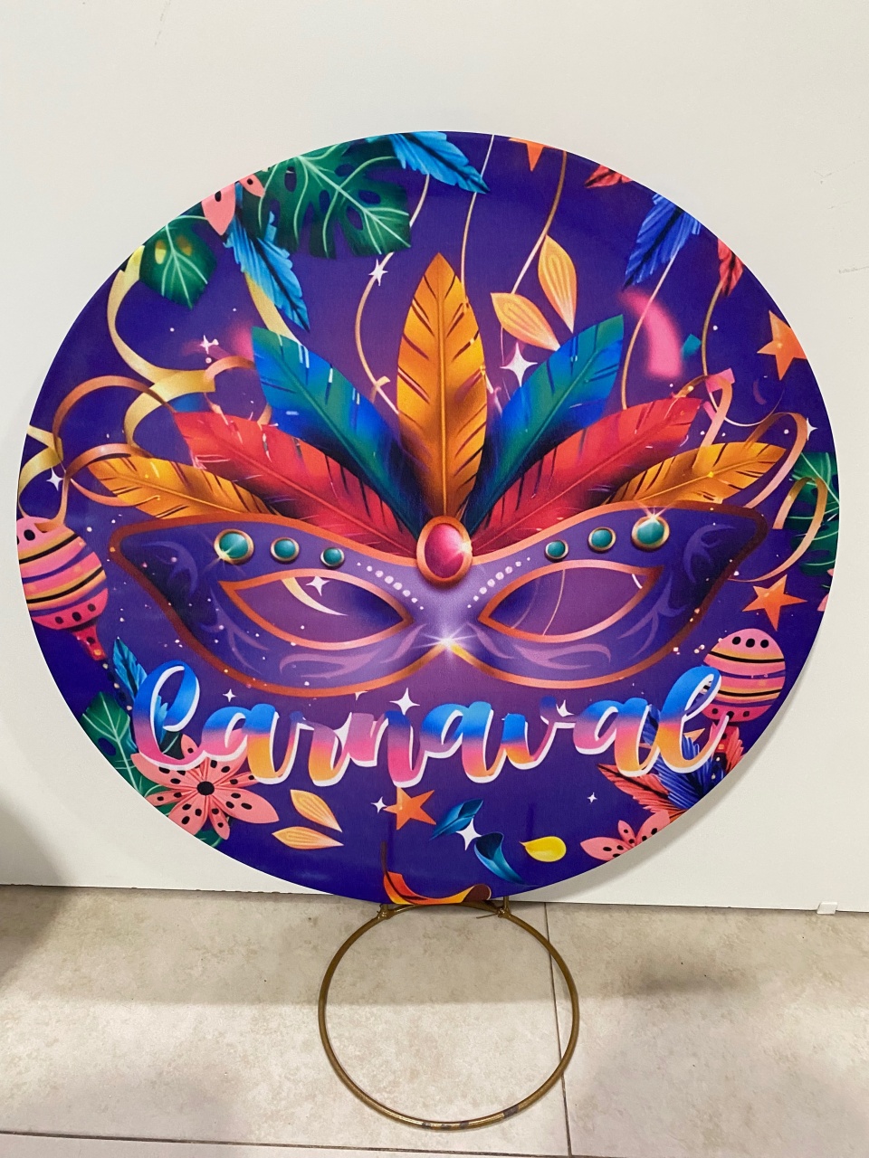 Painel Carnaval - Balões decor