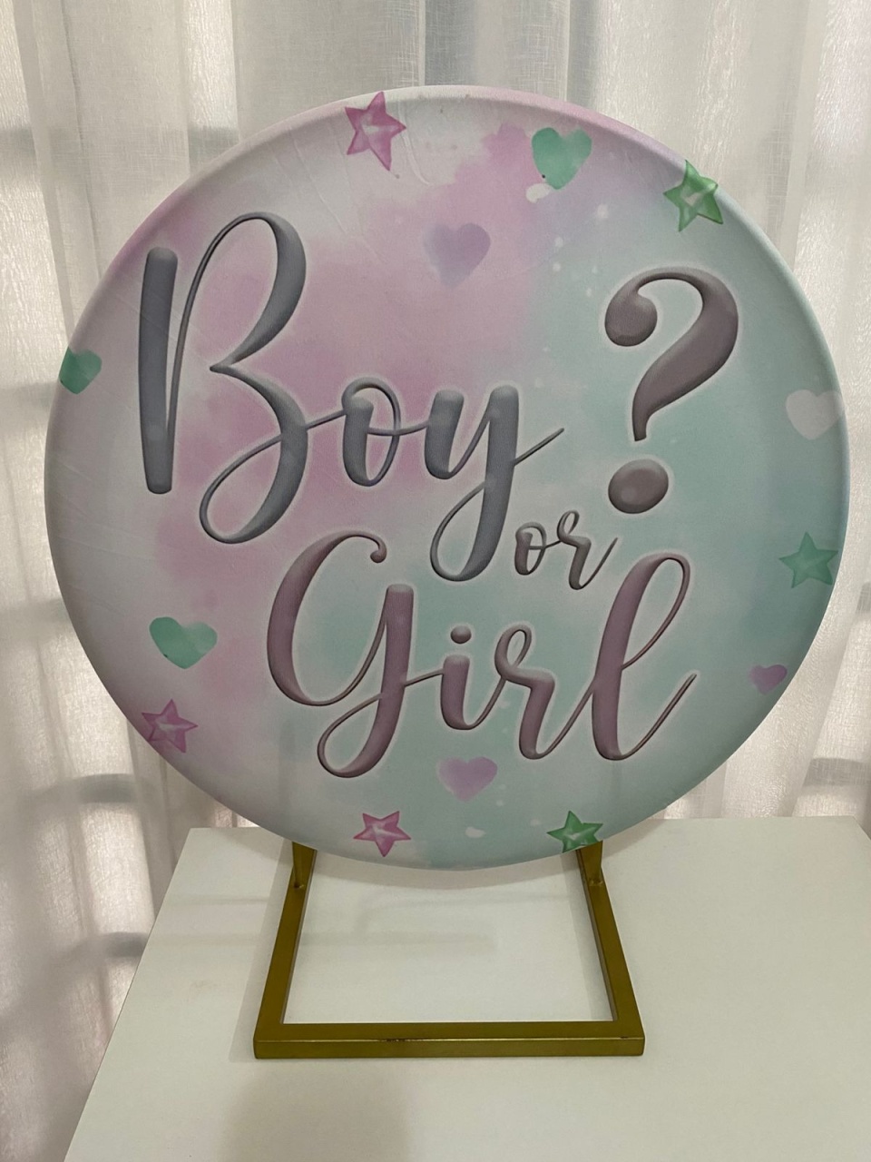 Painel Boy Or Girl - Balões decor