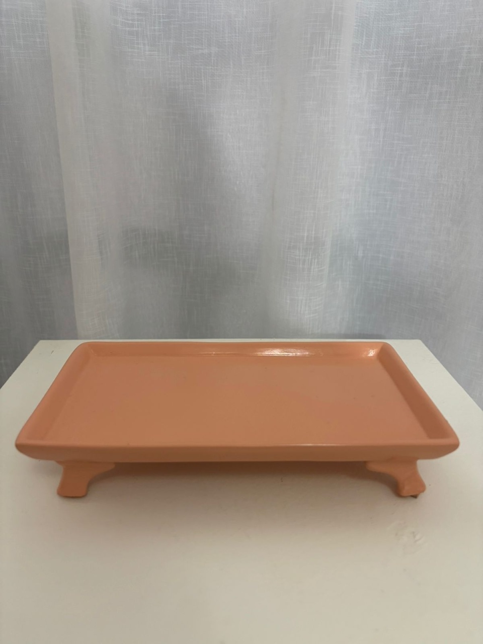 Bandeija Baixa Bege - Balões decor