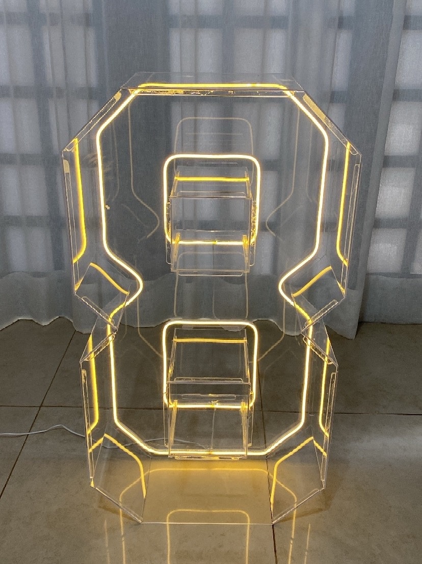 Número 8 de Acrílico  - Balões decor