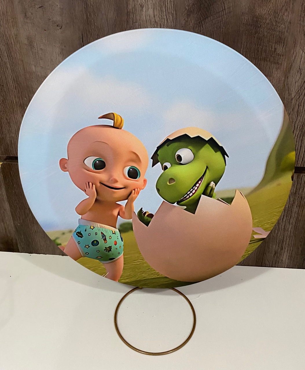 Painel Jonhy E Dino - Balões decor