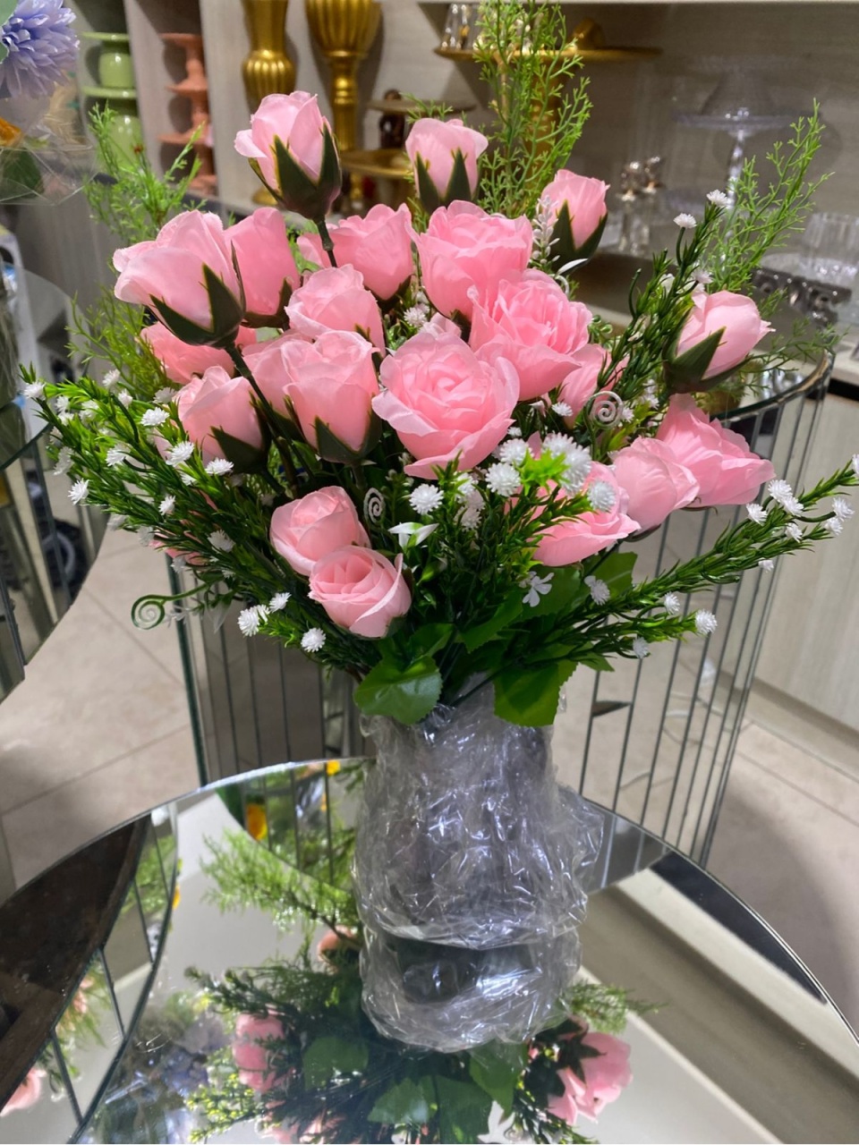 Flor Rosa Baby - Balões decor