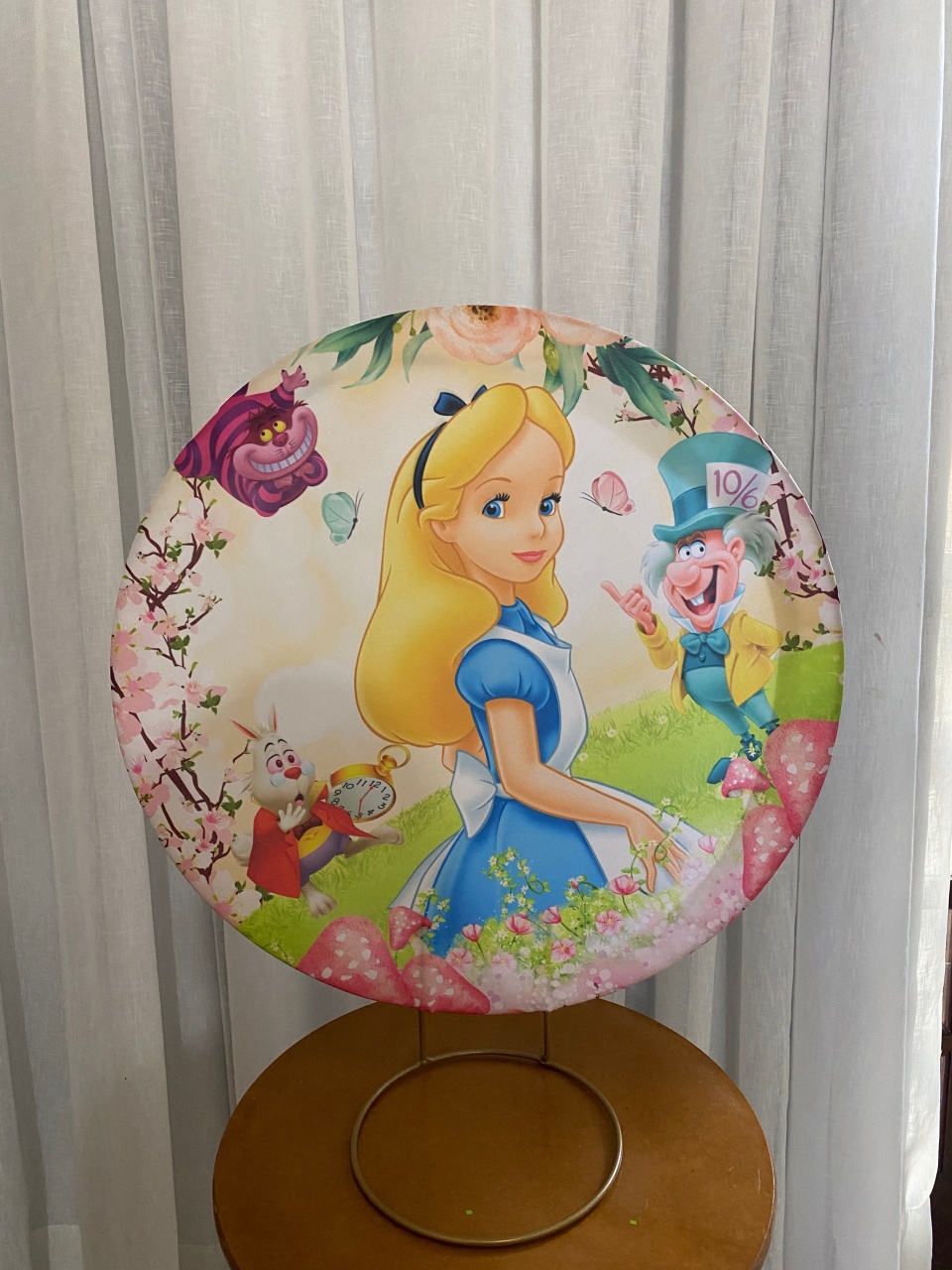 Painel Alice No País das Maravilhas 4 - Balões decor
