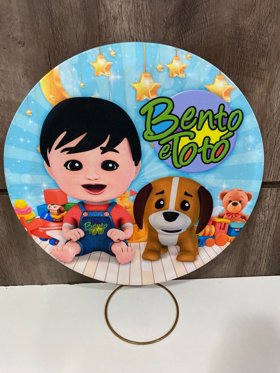 Painel Bento E Totó - Balões decor