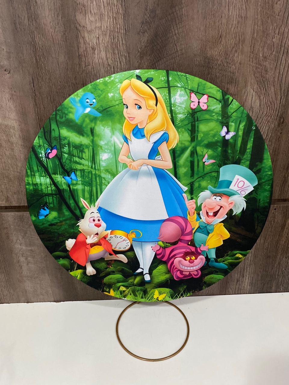 Painel Alice No País das Maravilhas  - Balões decor