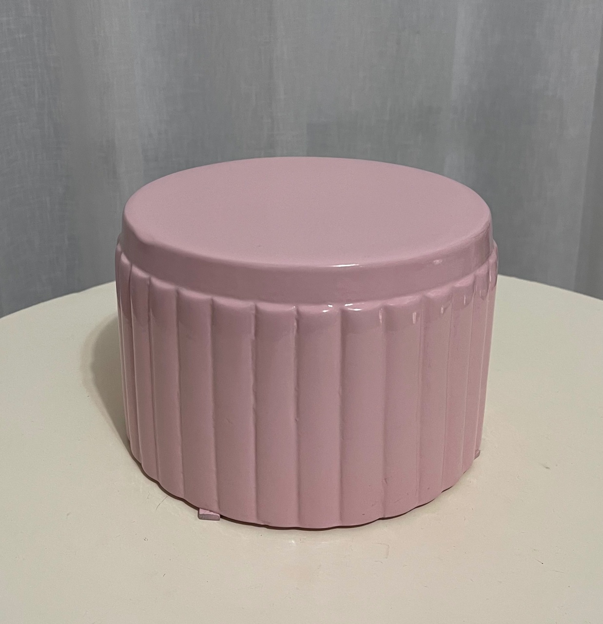 Boleira Rosa de Cêramica  - Balões decor