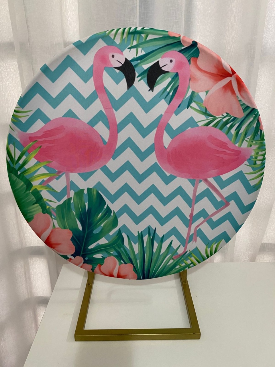 Painel Flamingos - Balões decor