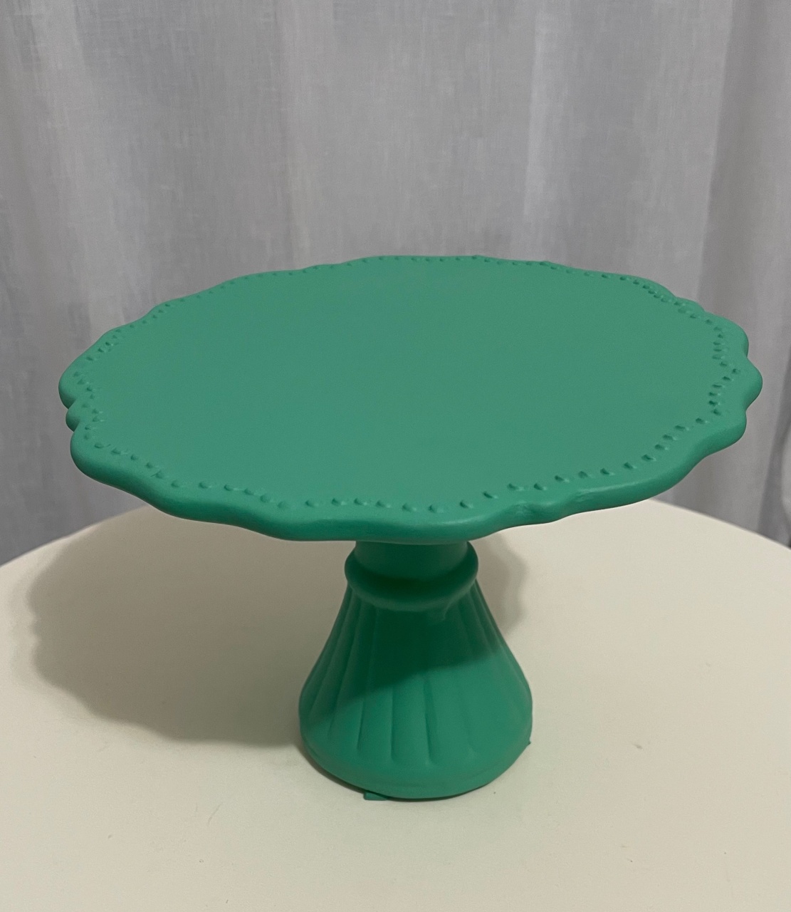 Boleira Média Verde Agua de Cêramica  - Balões decor