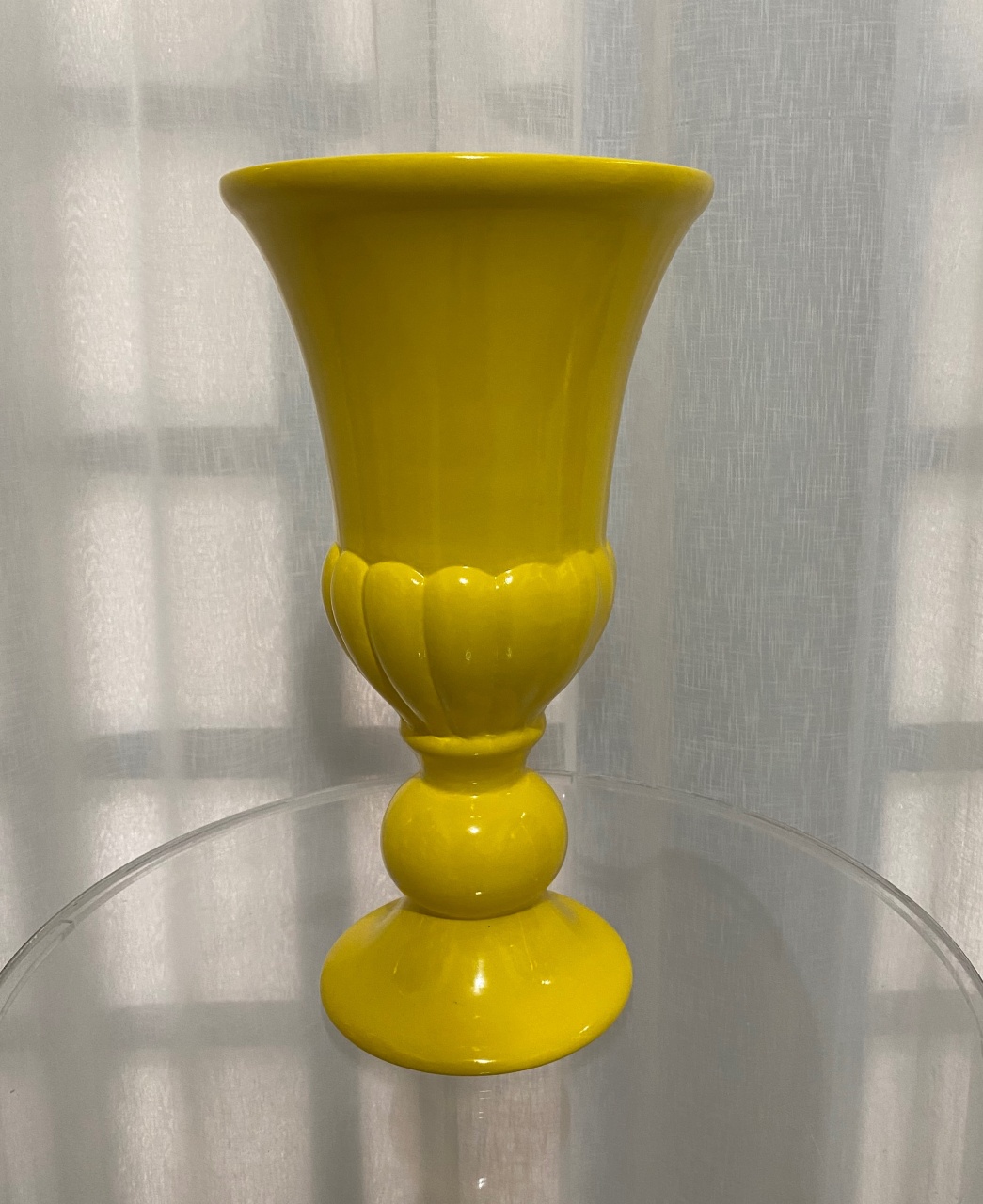 Jarro Amarelo de Cerâmica  - Balões decor