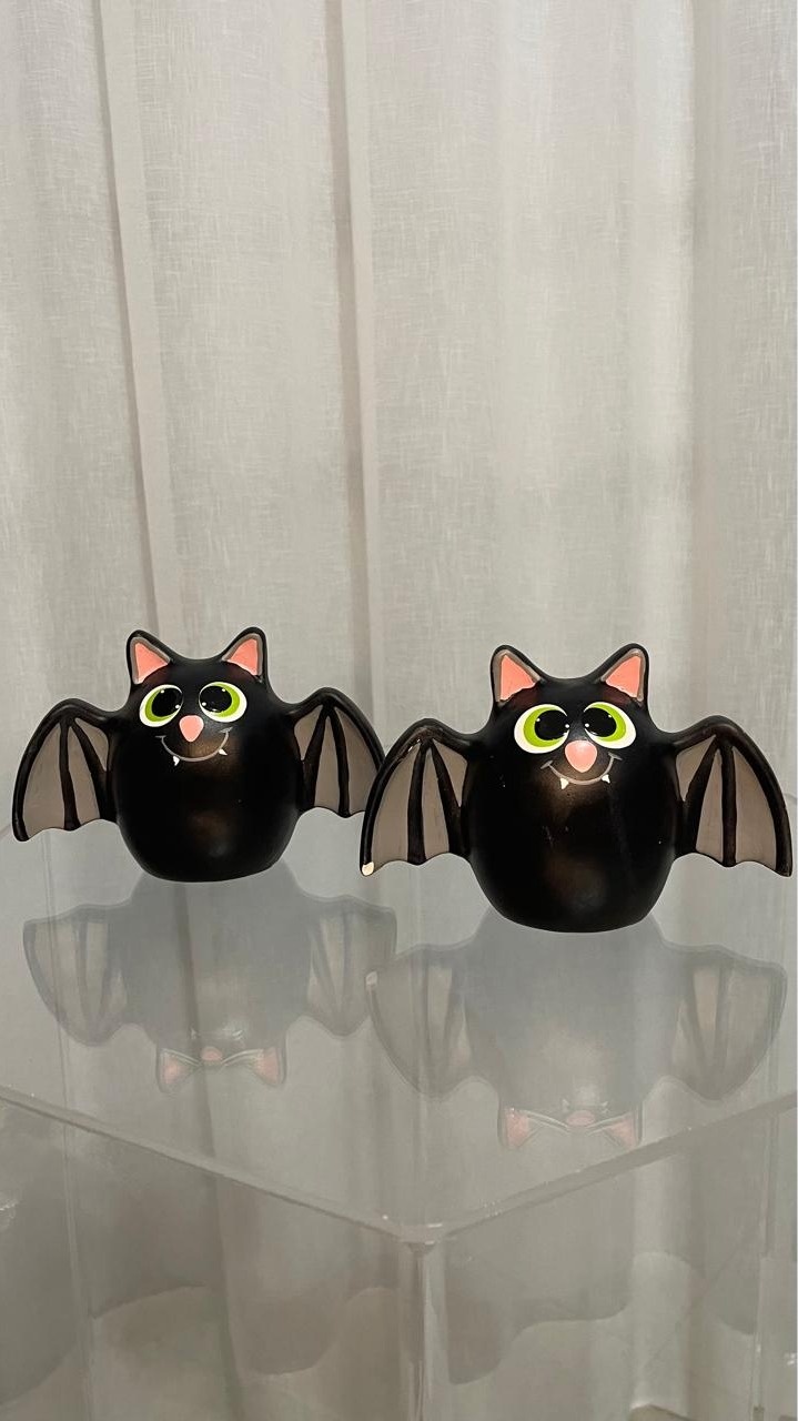 Morcegos de Cerâmica - Balões decor