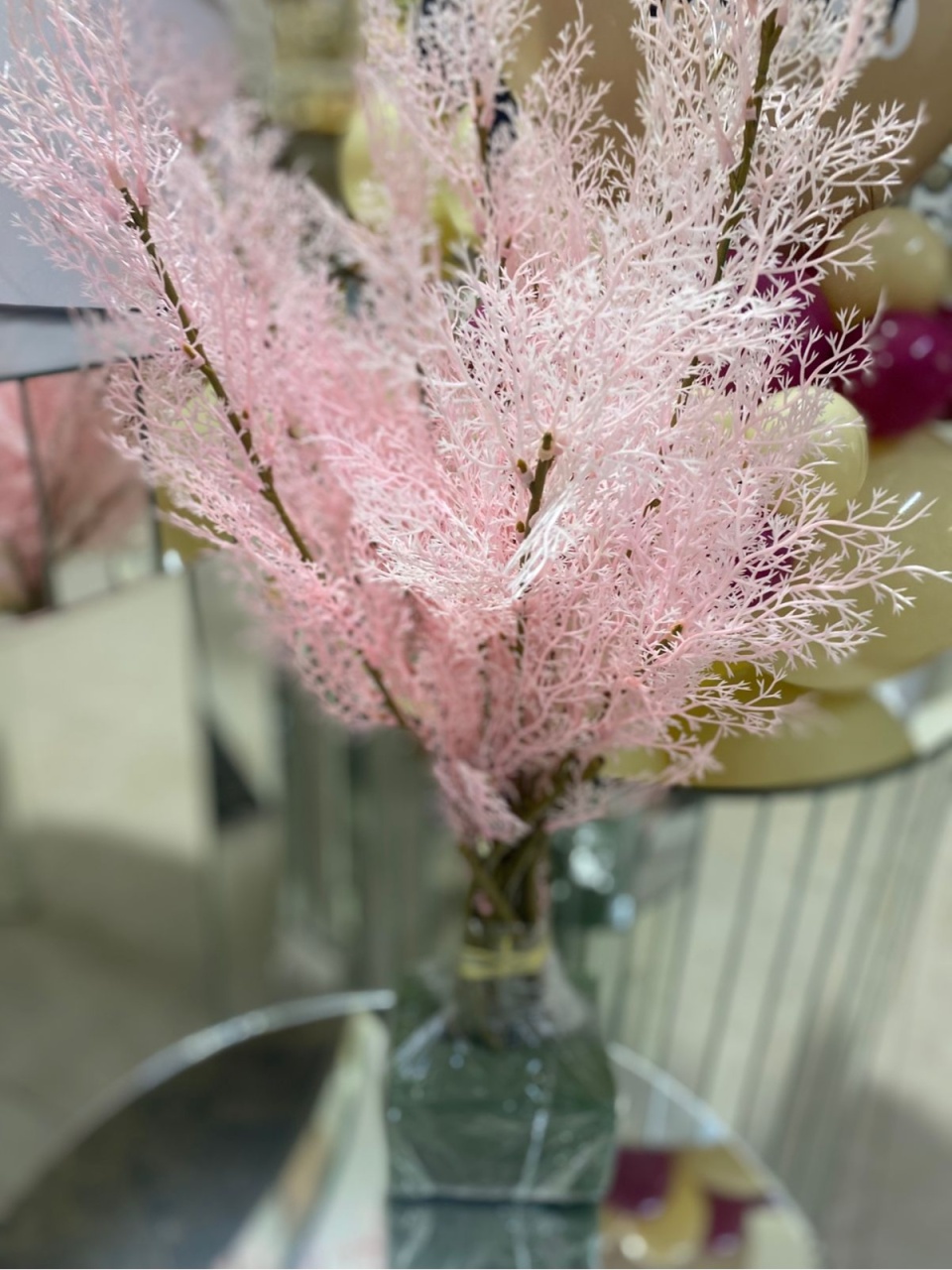 Plantas Rosa - Balões decor