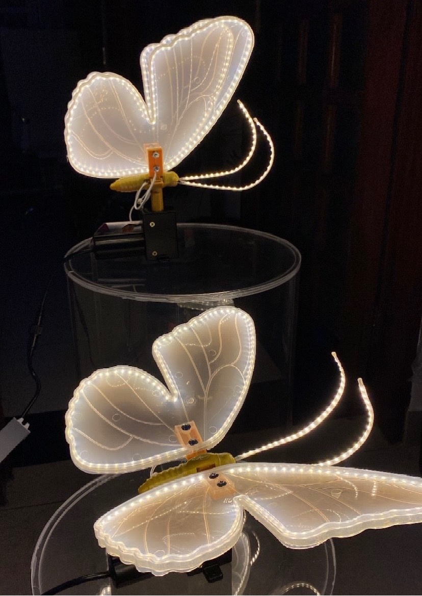 Borboletas de Led Com Movimento 40Cm - Balões decor