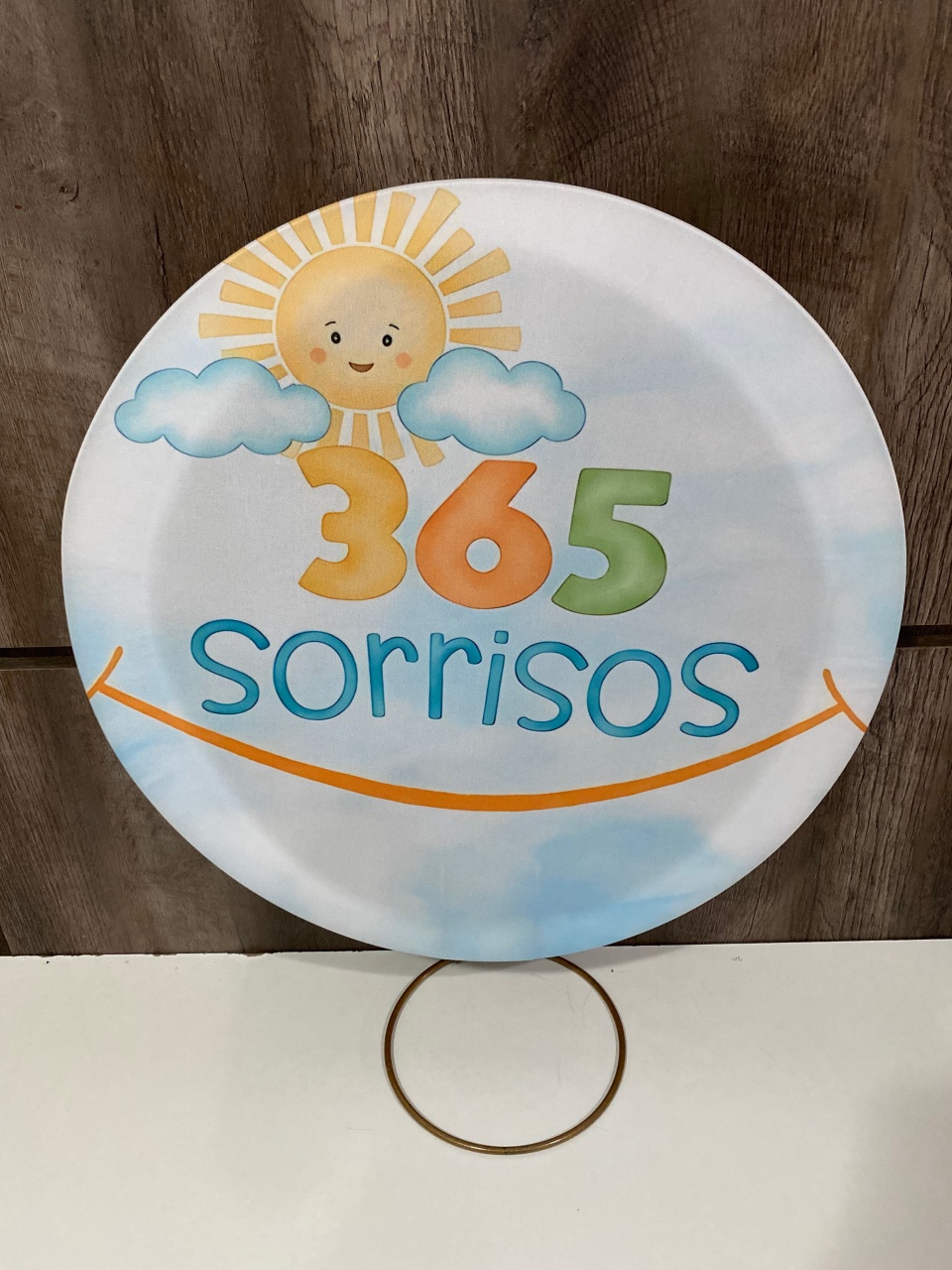Painel 365 Sorrisos - Balões decor