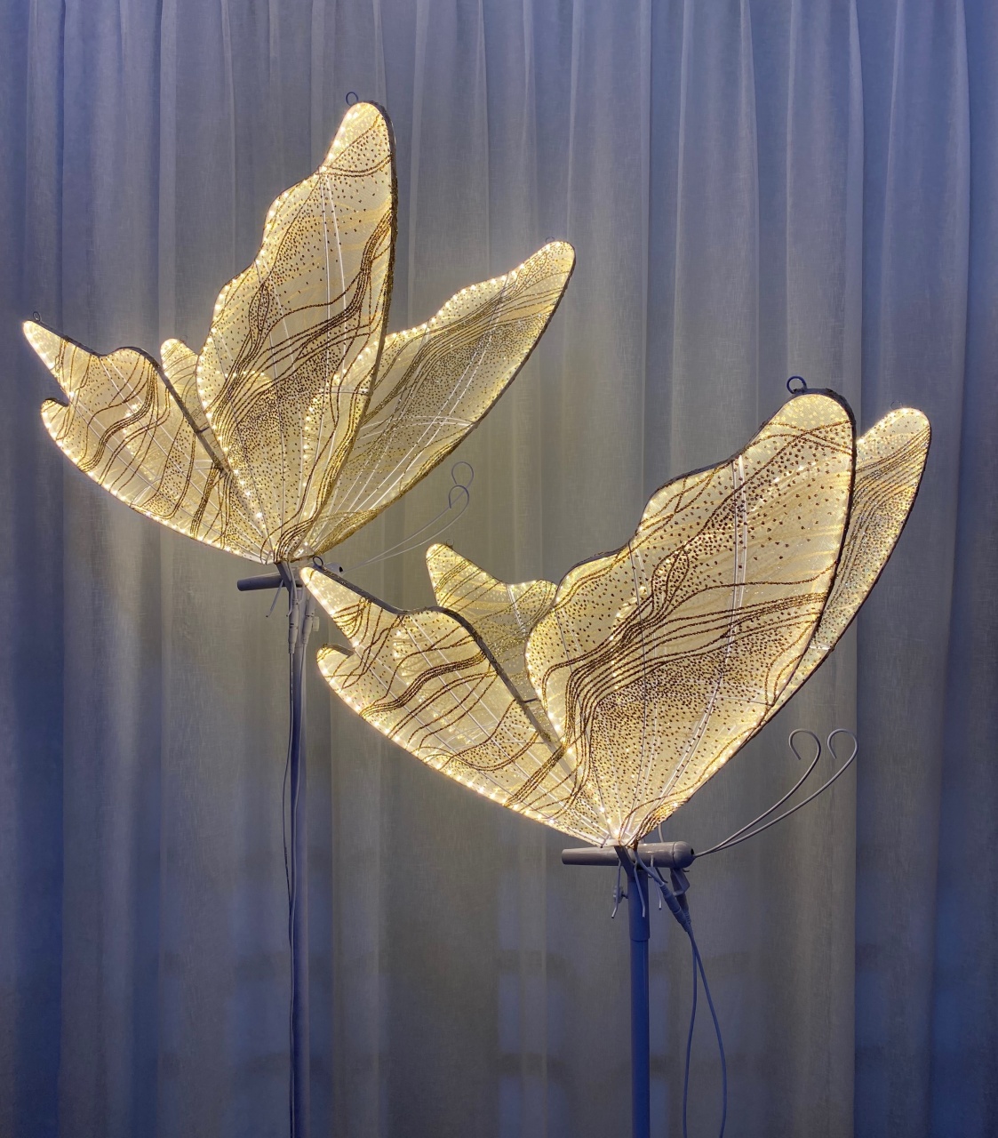 Borboletas de Led Grande - Balões decor