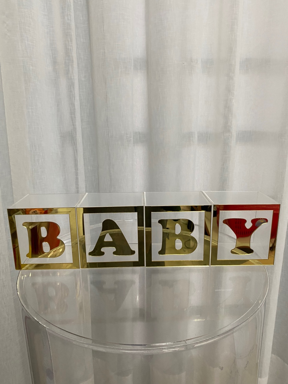 Bloco Baby Acrílico.  - Balões decor