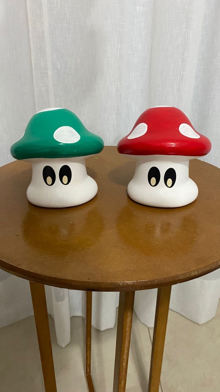 Item Cogumelo Mario Bross - Balões decor