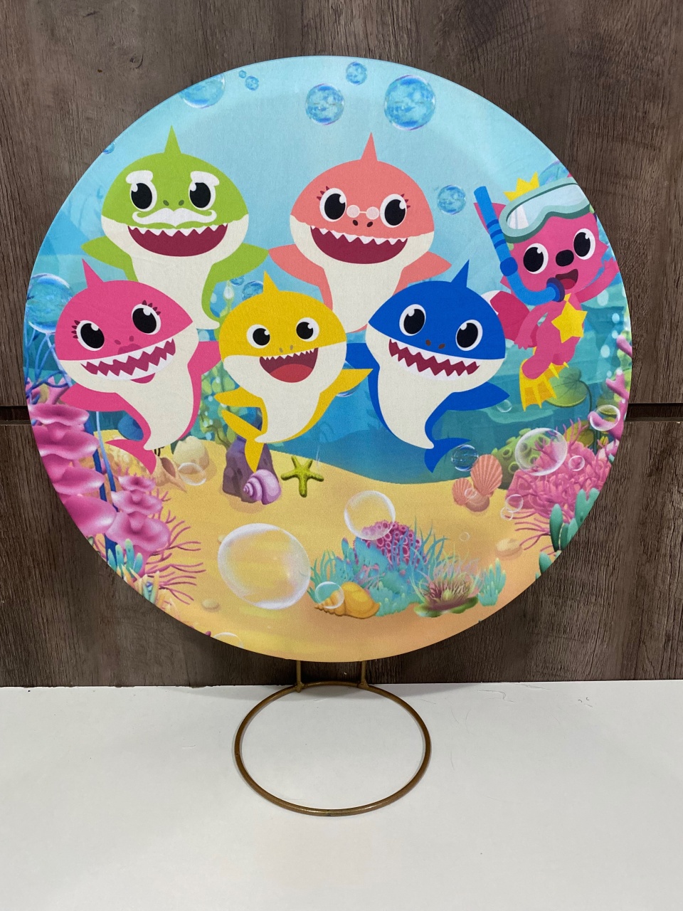 Painel Baby Shark - Balões decor