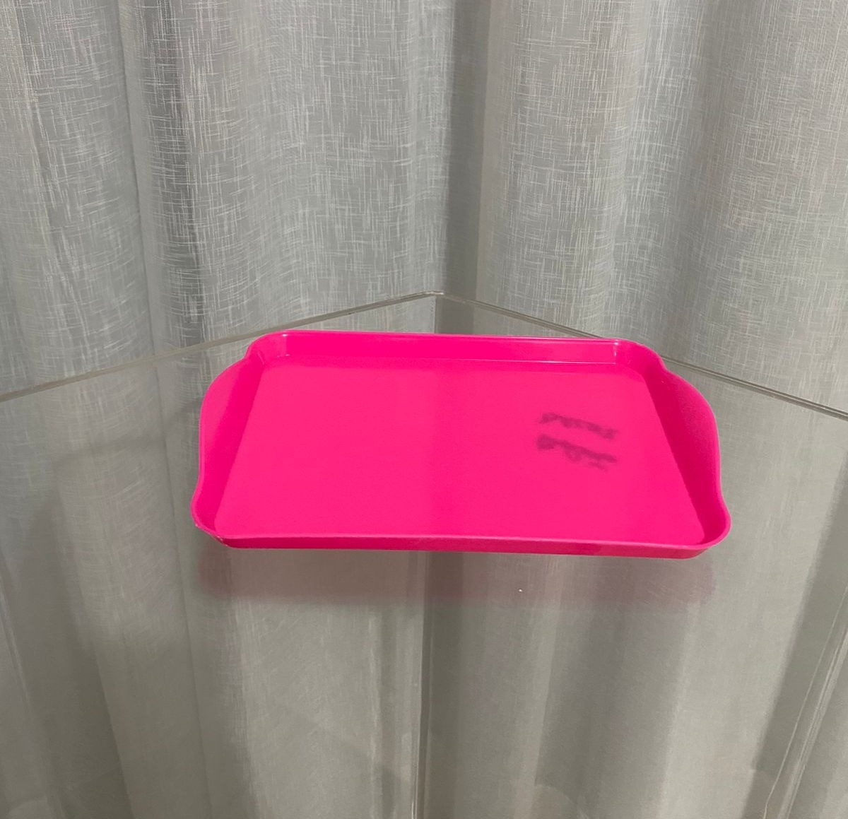 Bandeja Retangular Pink - Balões decor