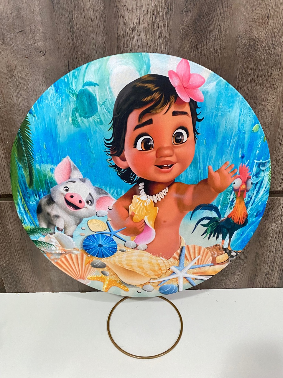 Painel Moana Bebê - Balões decor