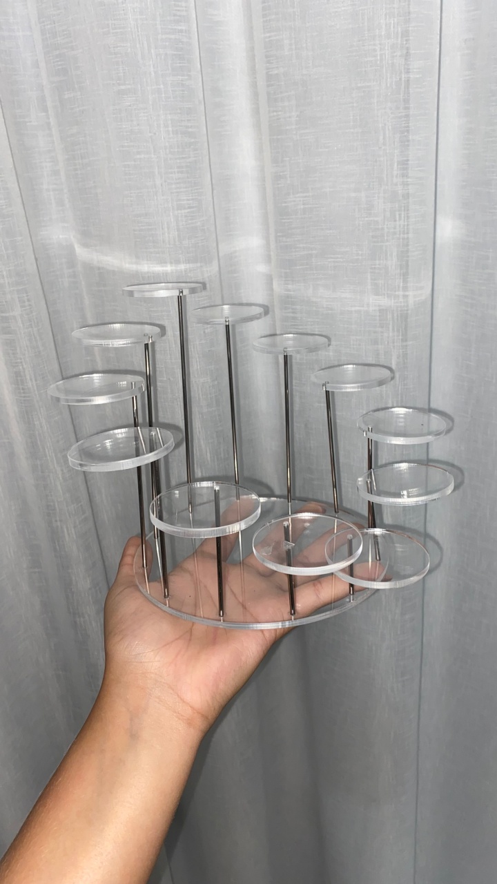 Suporte de Docinhos Transparente  - Balões decor