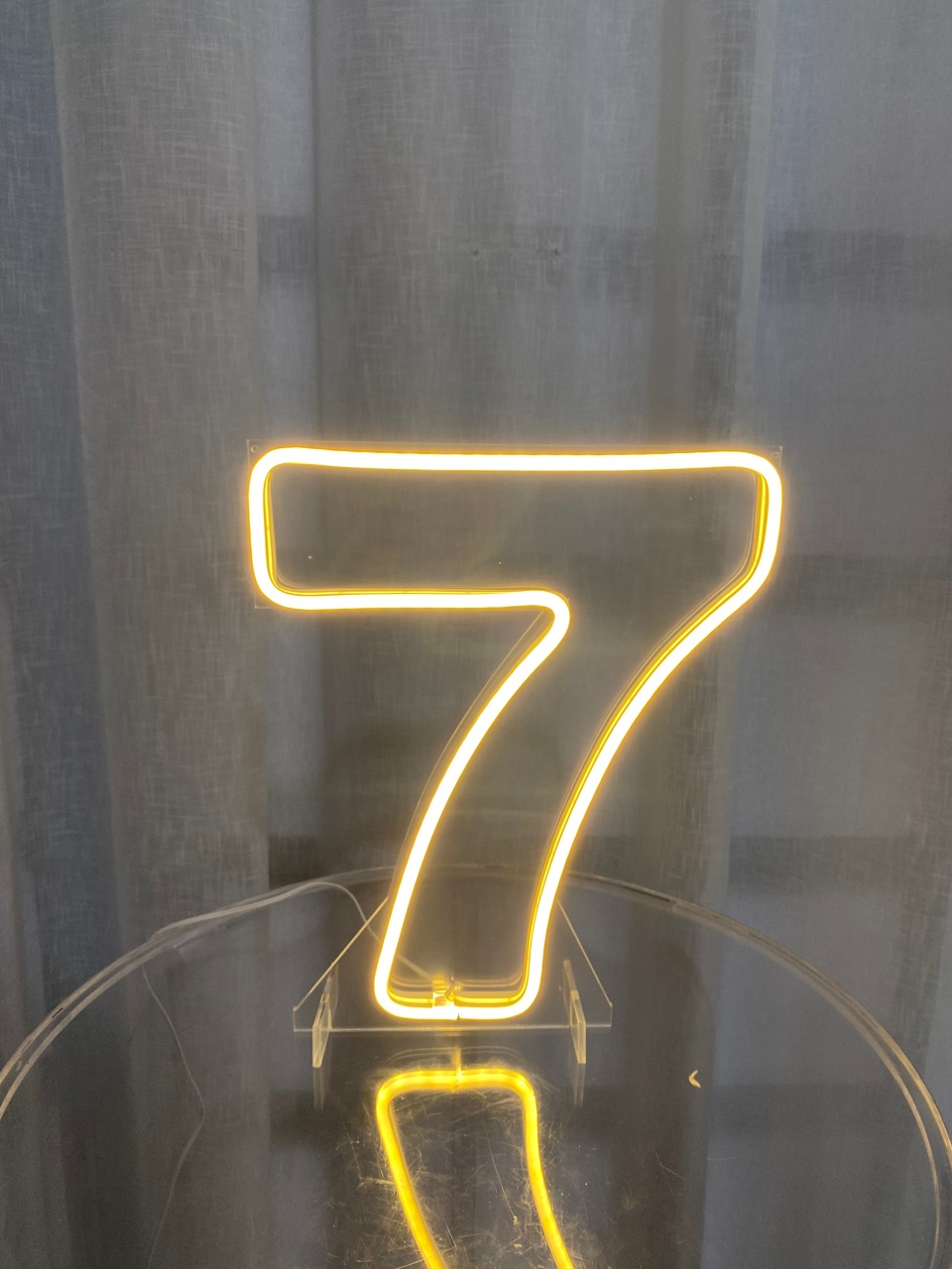 Led Número 7 - Balões decor