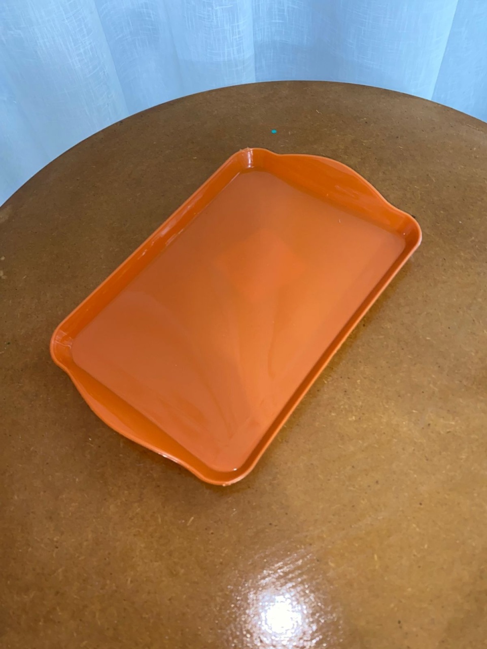 Bandeja Rasa Laranja - Balões decor