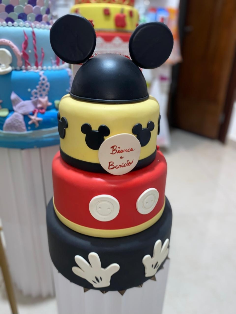 Bolo Do Mickey - Balões decor