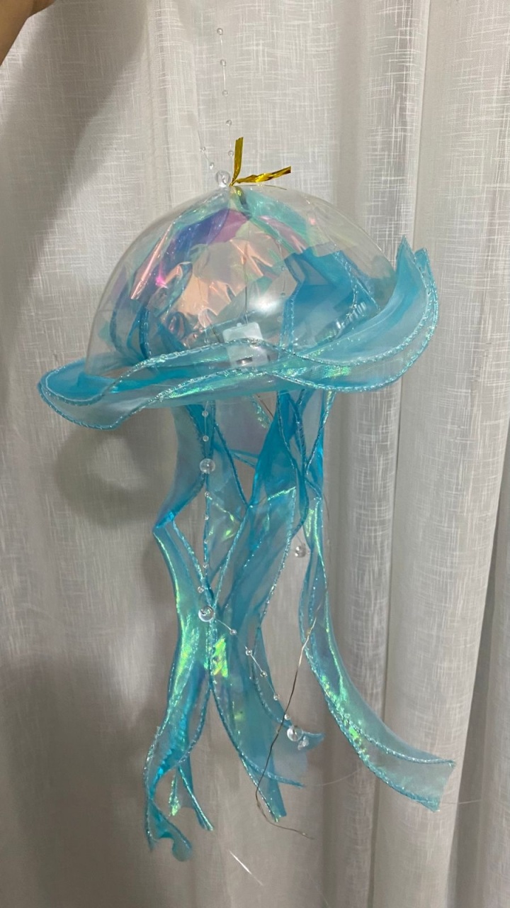 Água Viva Azul - Balões decor