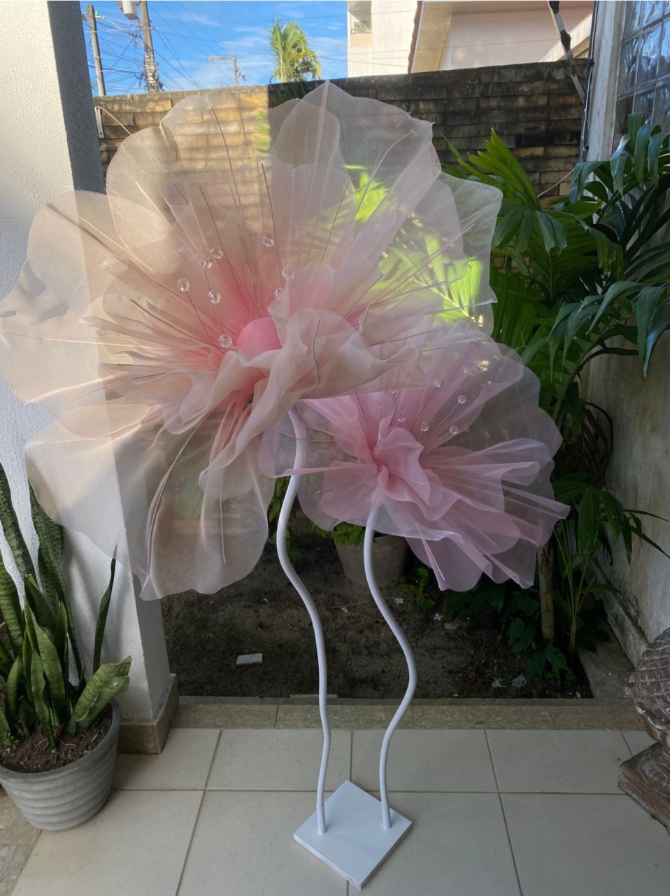 Bromelhas Claras - Balões decor