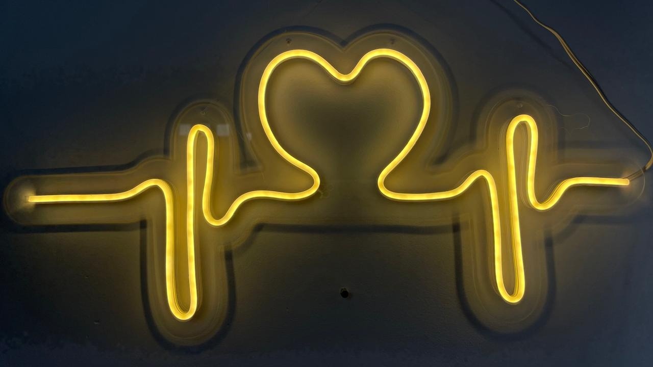 Led Batimento Cardíaco  - Balões decor