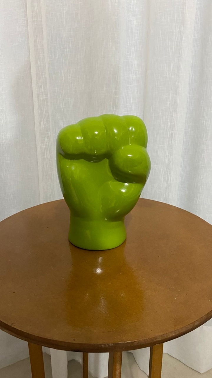 Item de Mesa Mao Do Hulk - Balões decor