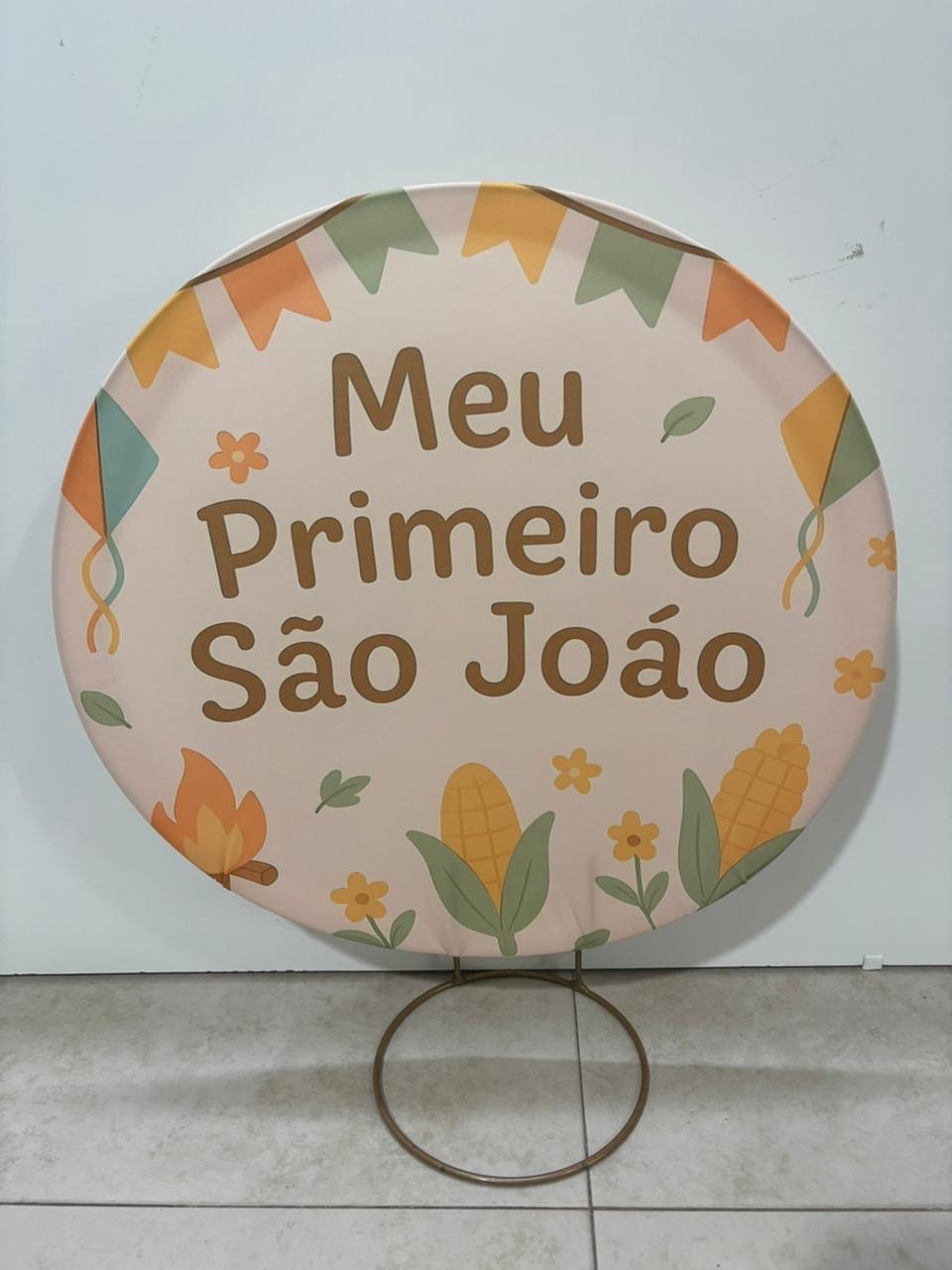 Painel Meu Primeiro São João  - Balões decor
