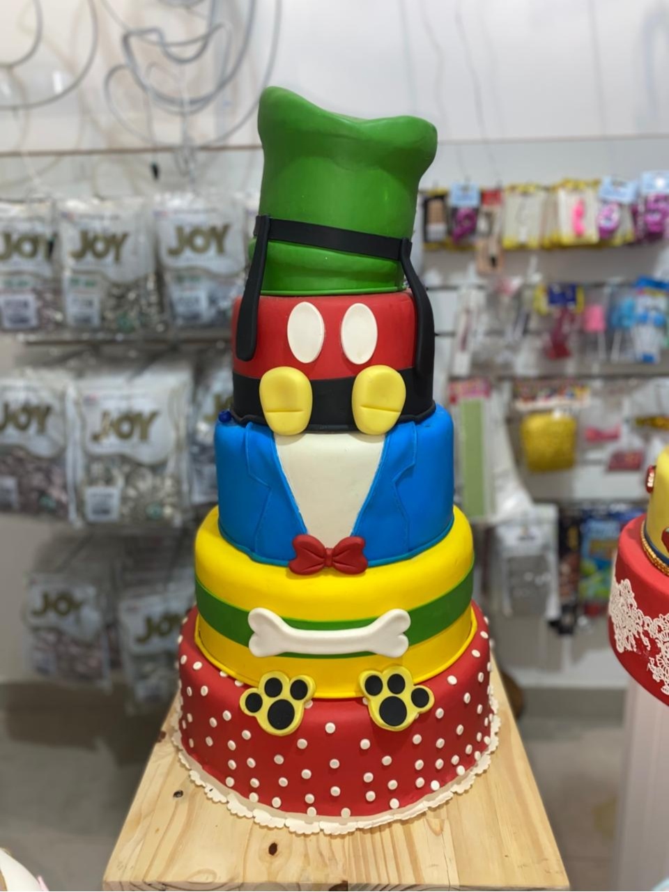 Bolo Turma Do Mickey - Balões decor