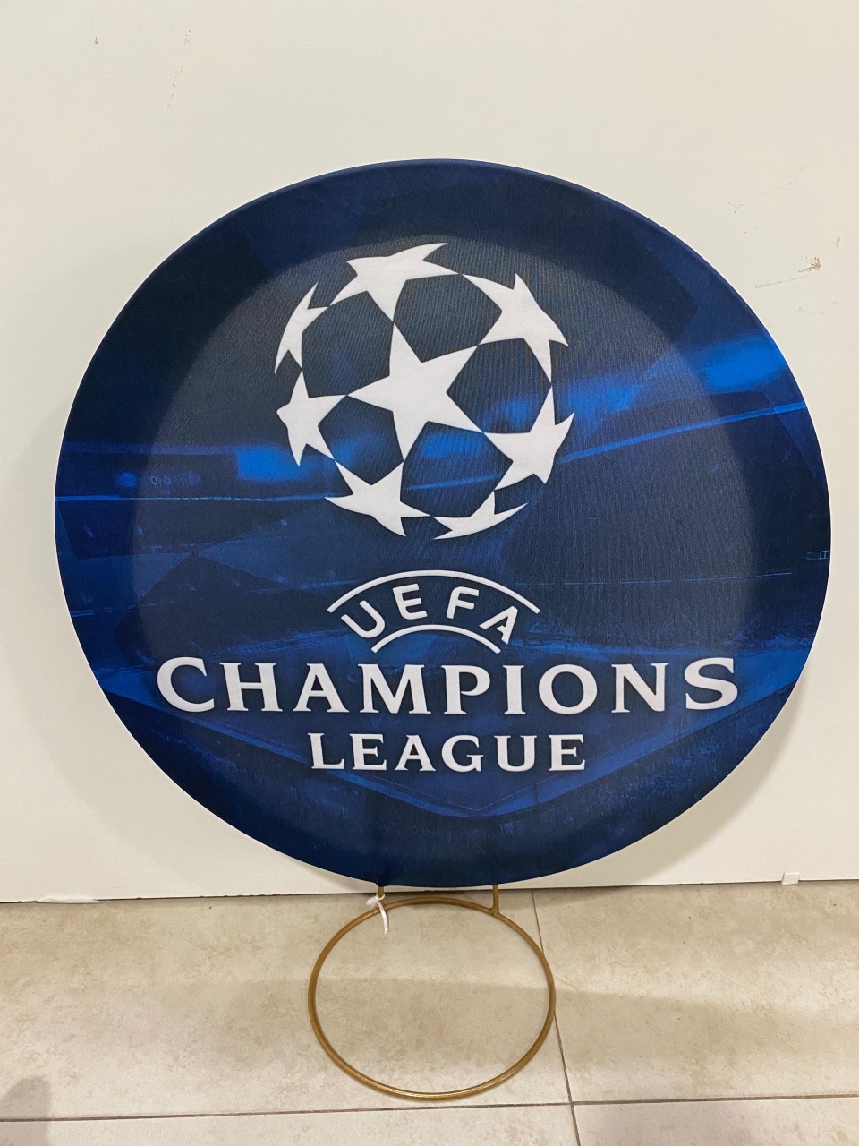 Painel Champions League - Balões decor