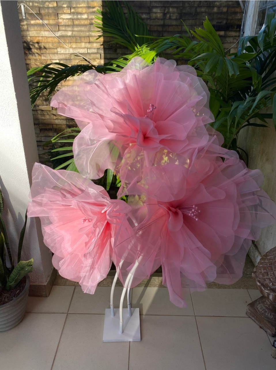 Bromelhas Rosa - Balões decor
