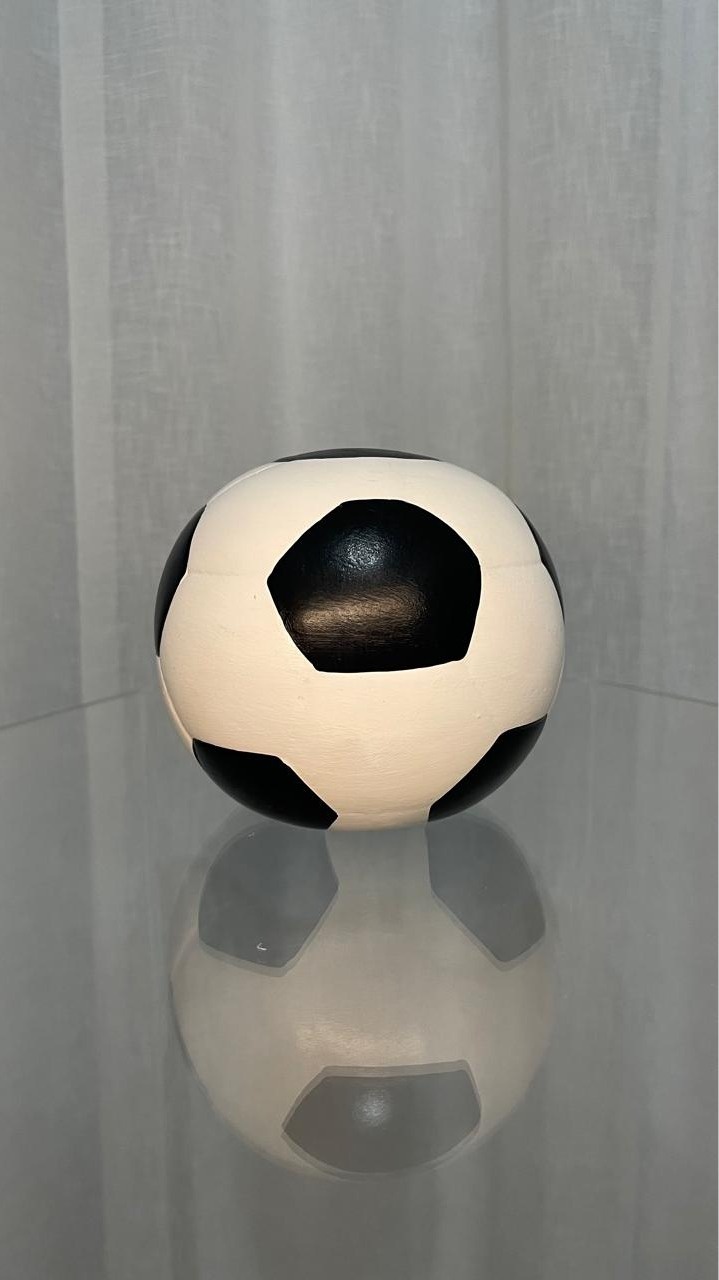 Bola de Futebol de Cerâmica - Balões decor
