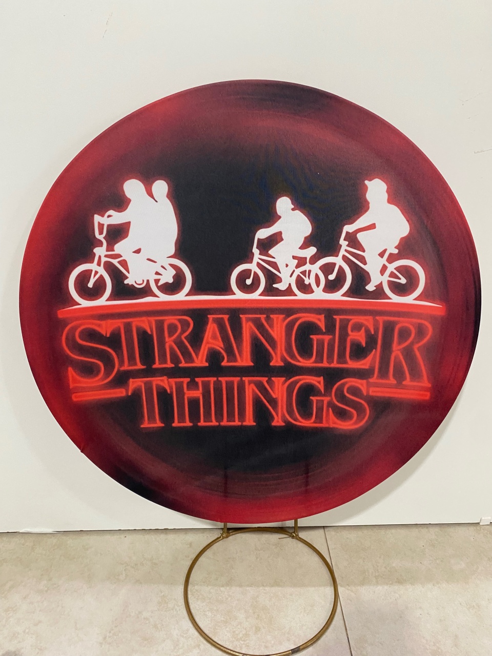 Painel Stranger Things - Balões decor