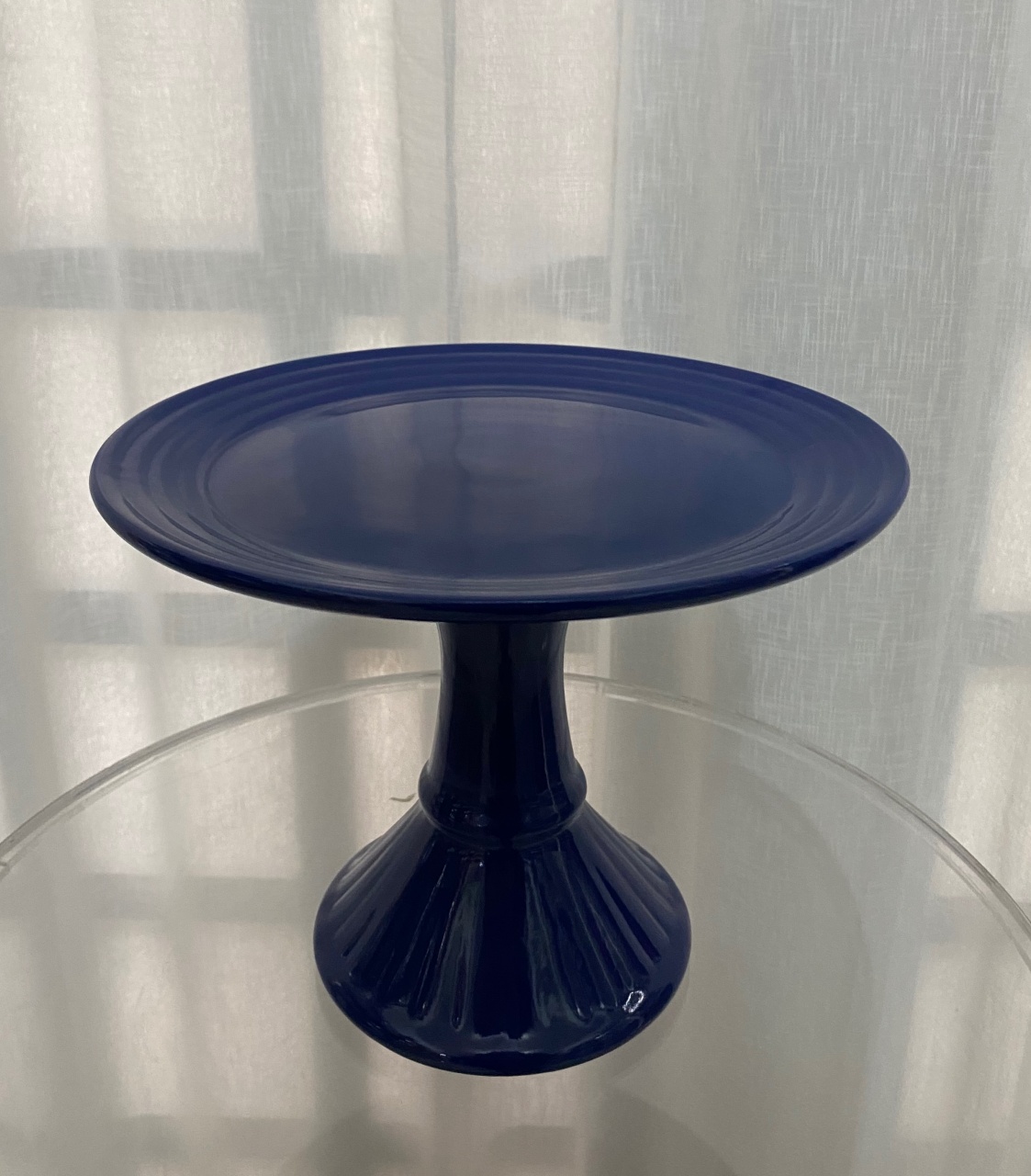 Boleira Azul de Cerâmica  - Balões decor