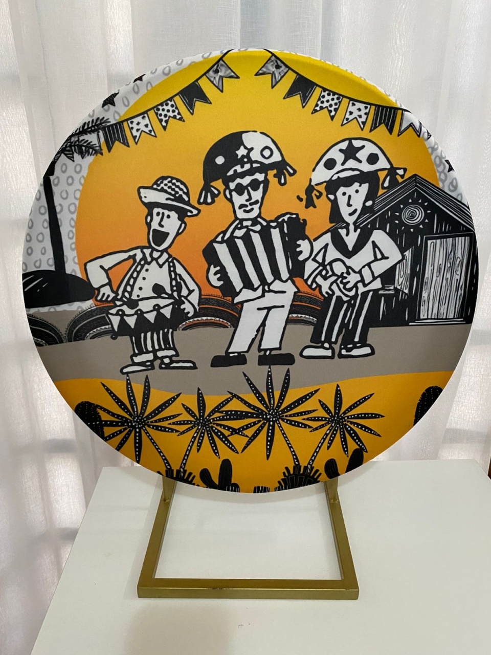 Painel Junino - Balões decor