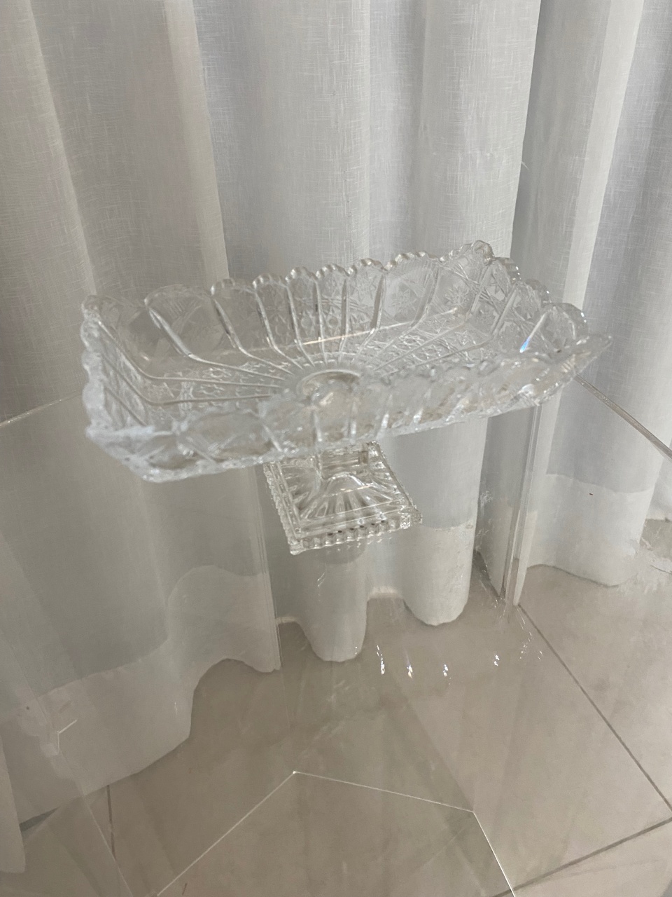 Bandeja de Vidro - Balões decor