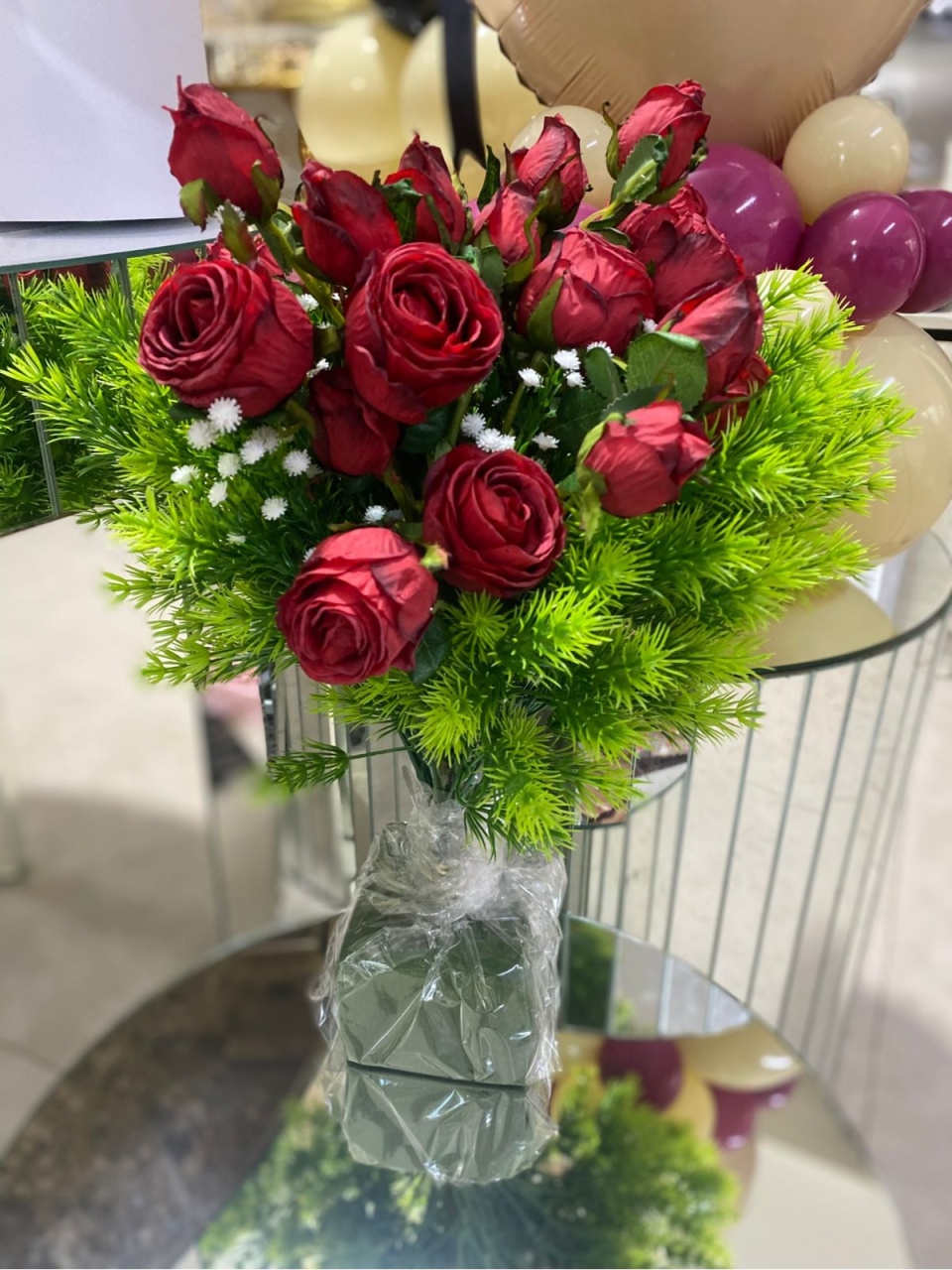 Flor Vermelha - Balões decor