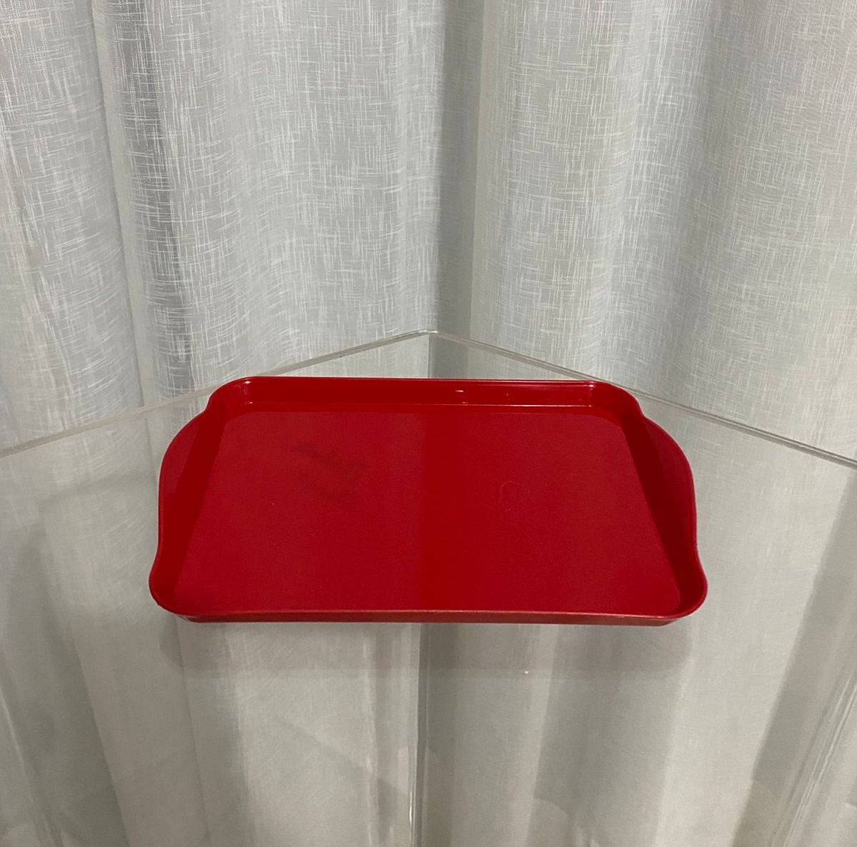 Bandeja Retangular Vermelha - Balões decor