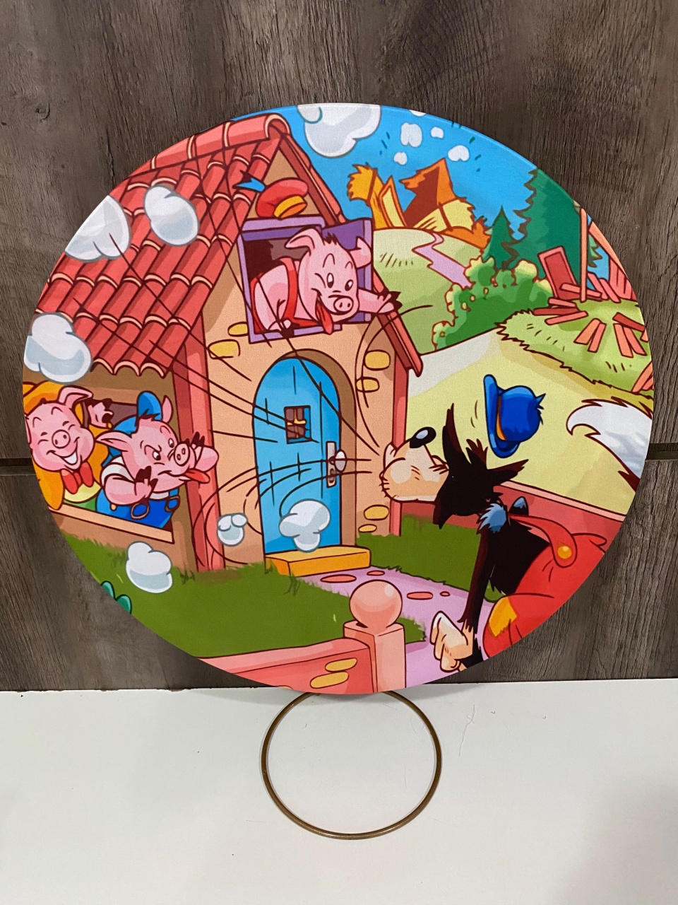 Painel Os 3 Porquinhos  - Balões decor