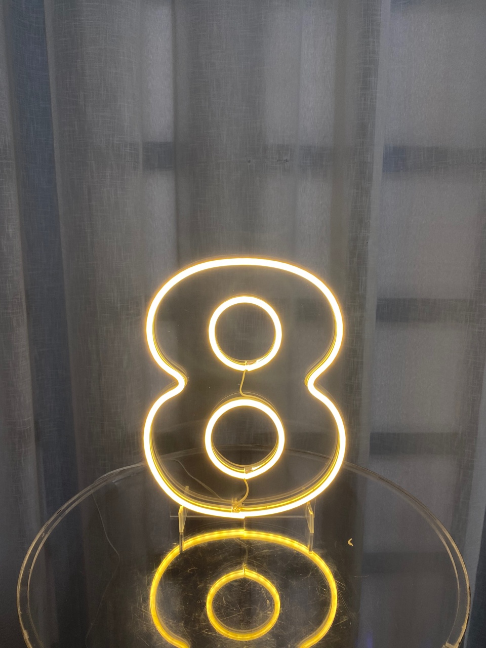 Led Número 8 - Balões decor