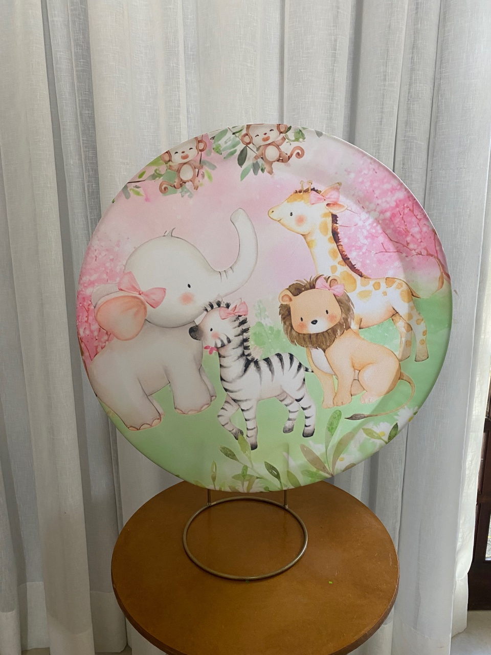 Painel Safari Girl - Balões decor